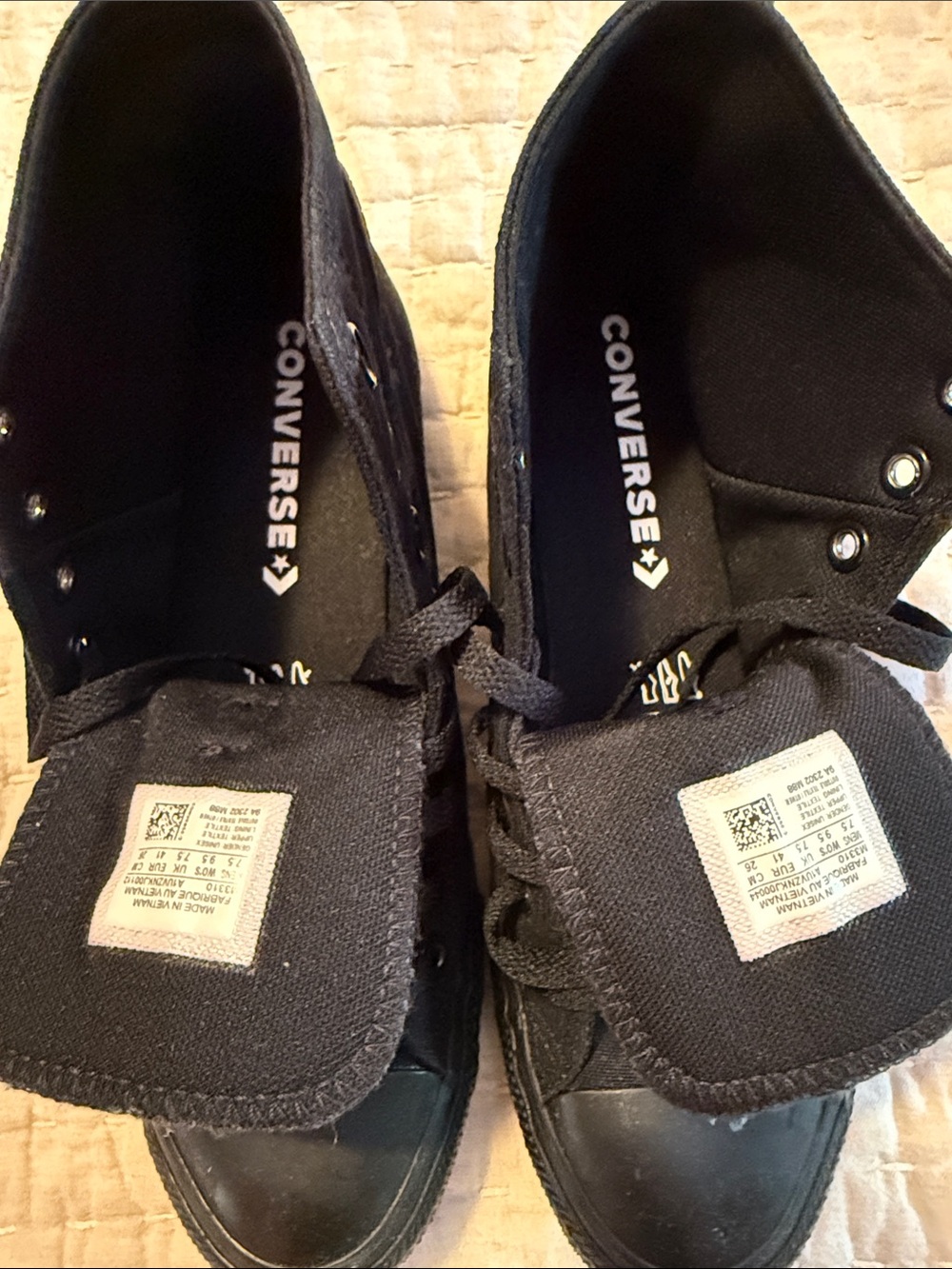 Converse All Star High Top Sneakers - Black - Picture 4 of 6
